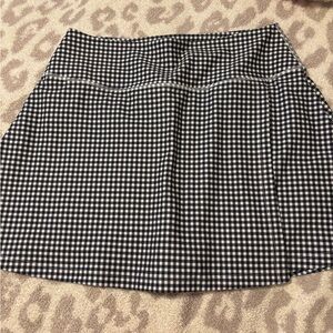 YPB Abercrombie checkered skort- size L
